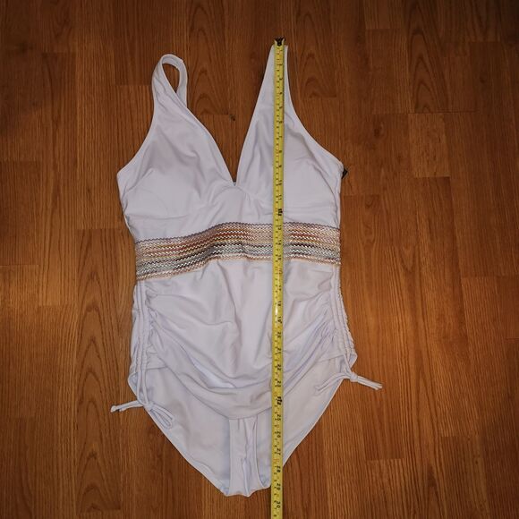 NWT Blooming Jelly Womens Tummy Control Swimsuit One Piece Slimming Modest Large - Picture 10 of 13